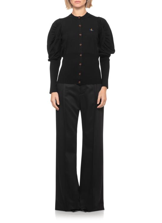 26FW 비비안웨스트우드 엘리 울 가디건 1803005B Y005EN401 BLACK - VIVIENNE WESTWOOD