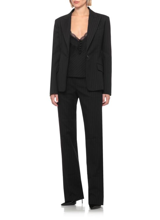 26FW 안다마네 수트 자켓 T203029B TNW069833 BLACK - ANDAMANE