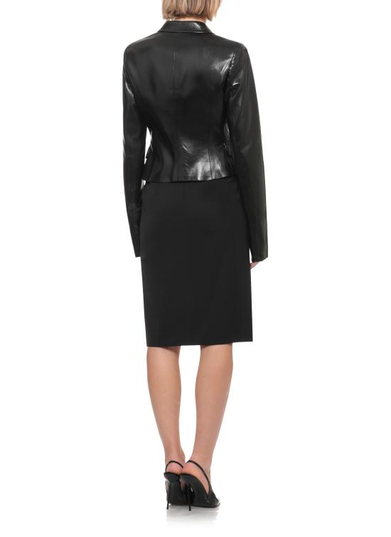 26FW 안다마네 가죽 자켓 T203060A TNP152999 BLACK - ANDAMANE