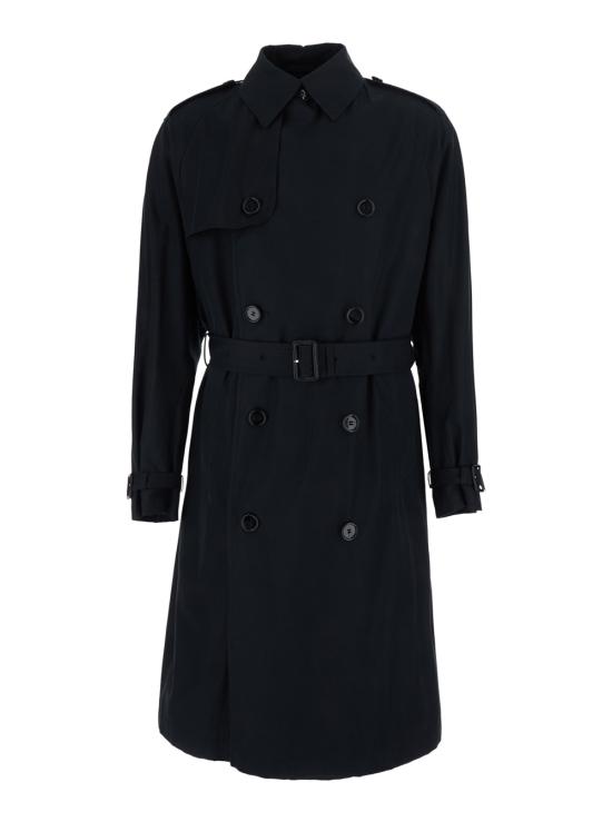 26FW 보스 트렌치 코트 50564567001 Black