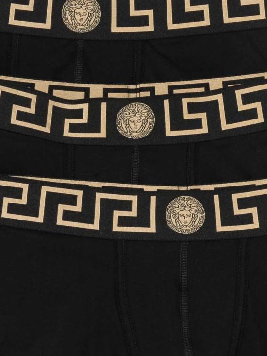 26FW 베르사체 언더웨어 AU103261A18907 A80G NERO GRECA ORO - VERSACE