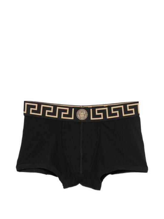 26FW 베르사체 언더웨어 AU103261A18907 A80G NERO GRECA ORO - VERSACE