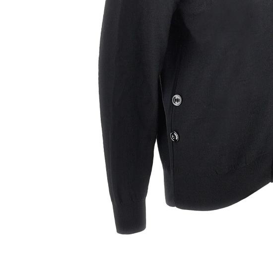 26FW 르메르 릴렉스 트위스트 가디건 릴렉스 트위스트 가디건 PO0052LK1063 Black - LEMAIRE