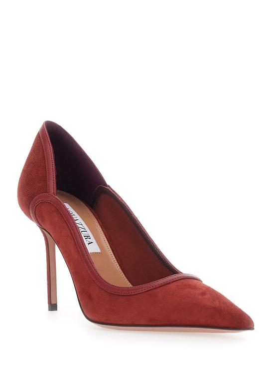 26FW 아쿠아주라 힐/펌프스 PLHMIDP0SAAOXB Red - AQUAZZURA