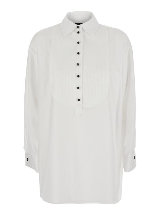 26FW 엠포리오 아르마니 블라우스/셔츠 EW006388AF31480U0002 White
