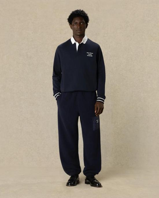 26FW 드롤드무슈 반팔 티셔츠 PL190 CO248 NAVY - DROLE DE MONSIEUR