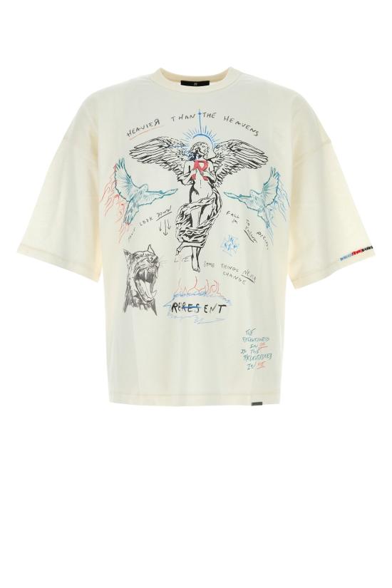 26FW 리프레젠트 반팔 티셔츠 MLM100999 31 ANTIQUE WHITE DOM