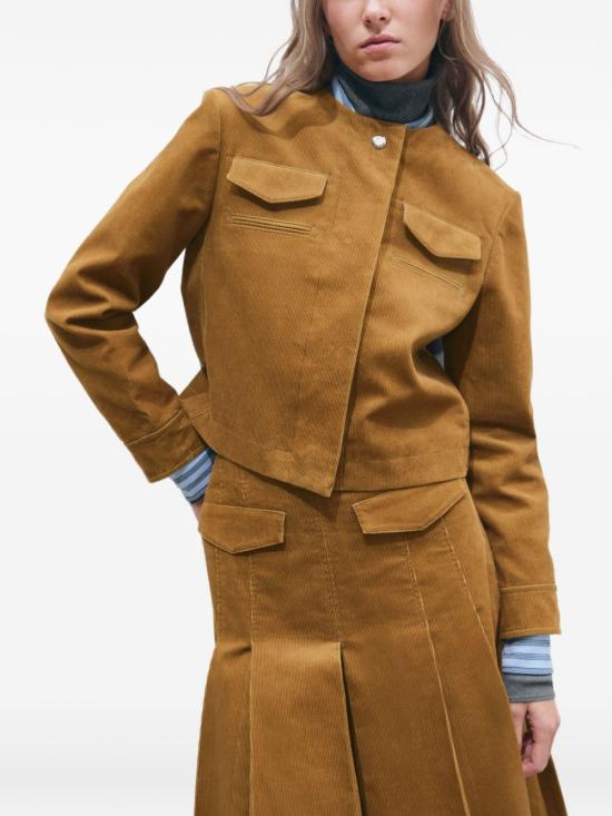  토리버치 자켓 185587291 AI26 CAMEL - TORY BURCH