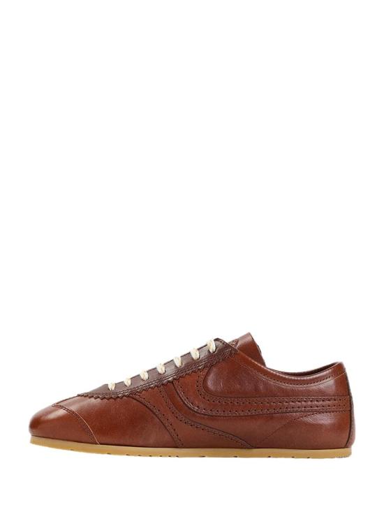  드리스 반 노튼 스니커즈 01a0b44c c58f 7fbf 8638 3af89280cef8 BURGUNDY - DRIES VAN NOTEN