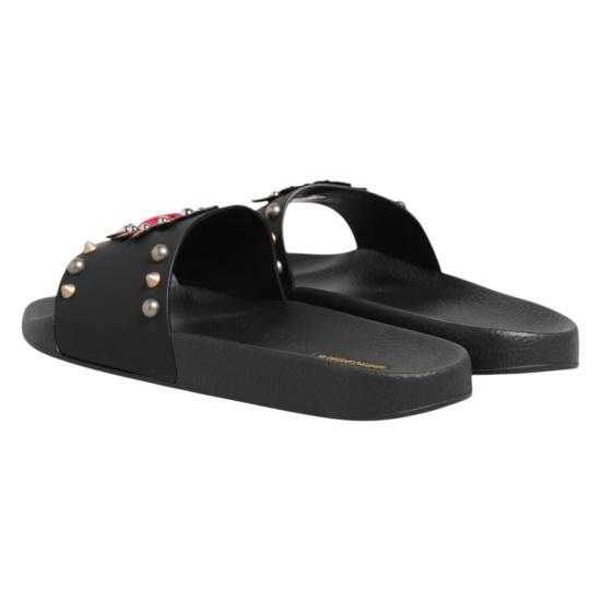  돌체앤가바나 뮬/슬리퍼 MV7786 BLACK - DOLCE & GABBANA
