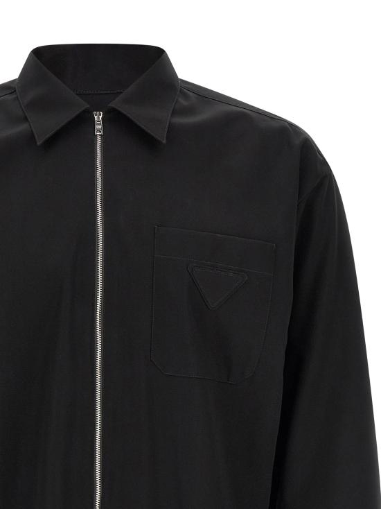26SS 프라다 셔츠 PR332504BM BLACK - PRADA