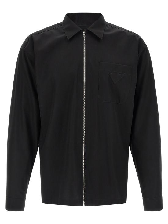 26SS 프라다 셔츠 PR332504BM BLACK