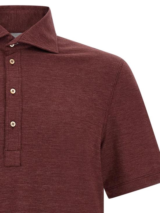 26FW 브루넬로 쿠치넬리 탑 BR343777BM BORDEAUX - BRUNELLO CUCINELLI