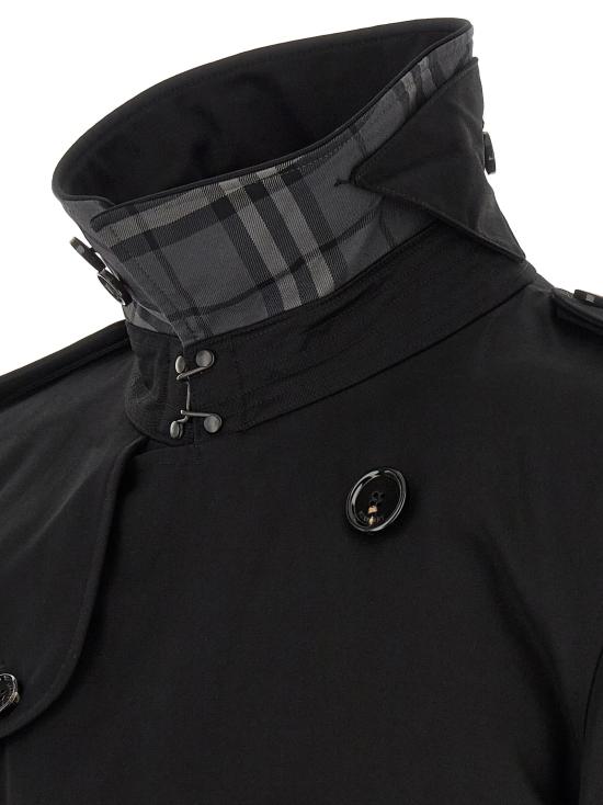 26FW 버버리 트렌치 코트 BU343814BM BLACK - BURBERRY