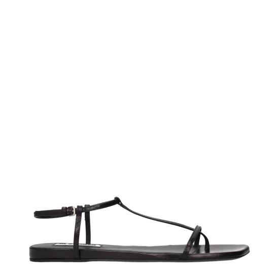  질샌더 샌들 JI15672047862025BT BLACK