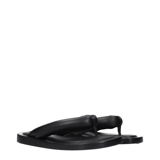  질샌더 샌들 JI15674048119049BT BLACK - JIL SANDER