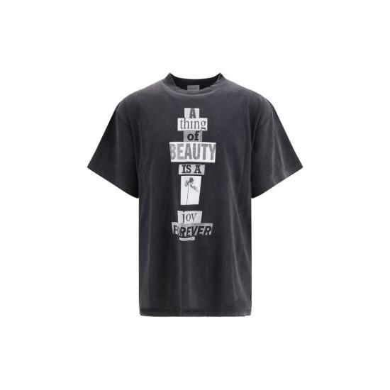 26FW 발렌시아가 탑 BA850345TVVK21041BB GRAY
