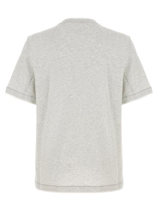 26FW 브루넬로 쿠치넬리 탑 BR290792BM GRAY - BRUNELLO CUCINELLI