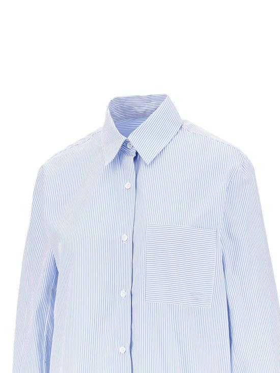  엠포리오 아르마니 셔츠 EW005533AF29077F0009 AI26 BLUE - EMPORIO ARMANI