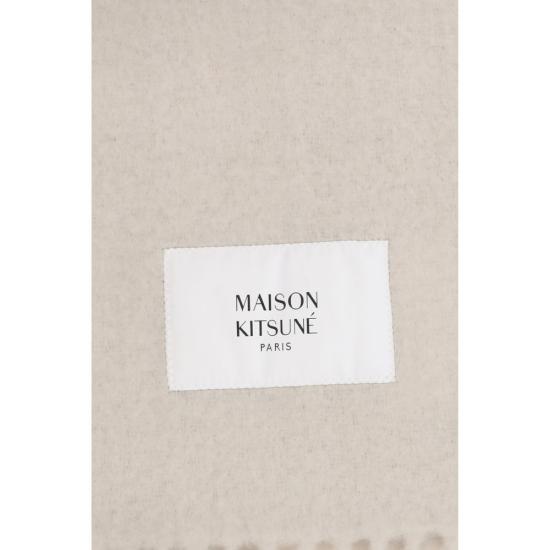 26FW 메종키츠네 머플러/스카프 MALM06206WA00220548BB BEIGE - MAISON KITSUNE