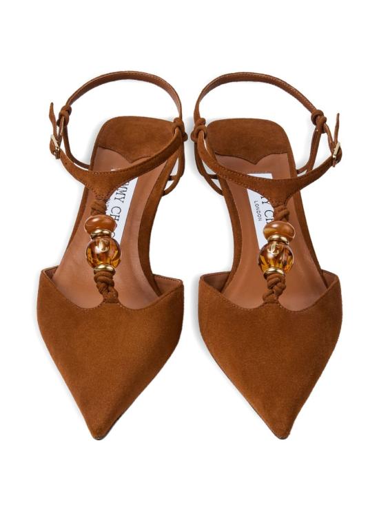  지미추 힐/펌프스 LAURI50IPVTANMIX AI26 BROWN - JIMMY CHOO