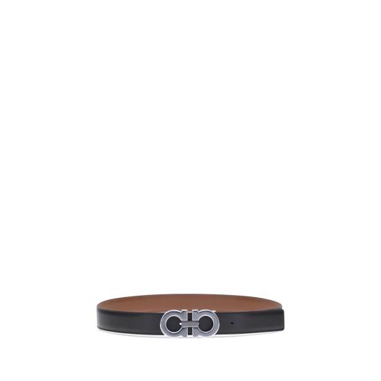 25FW 살바토레 페라가모 벨트 FE786324005BB BLACK - SALVATORE FERRAGAMO