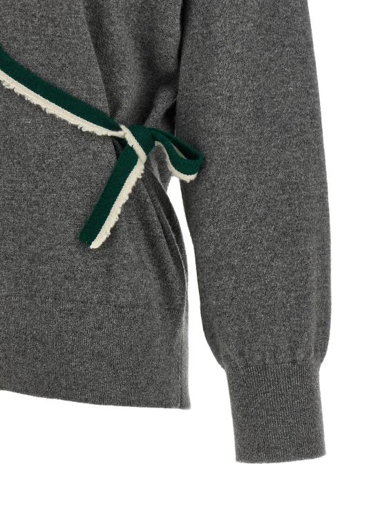 26FW 드리스 반 노튼 가디건 DR342772BM GRAY - DRIES VAN NOTEN