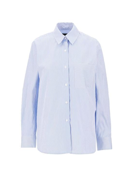  엠포리오 아르마니 셔츠 EW005533AF29077F0009 AI26 BLUE