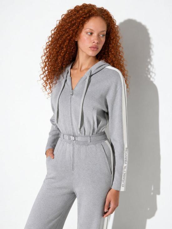 26FW 엘리자베타프랜치 수트 KT71S66E2 G41 GRIGIO MELANGE AVORIO S - ELISABETTA FRANCHI