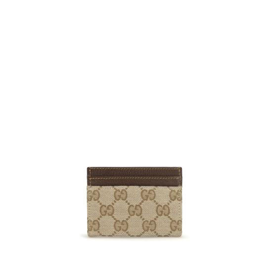 26FW 구찌 플라크 카드 케이스 GU875795FAF7Y9651BB BEIGE - GUCCI