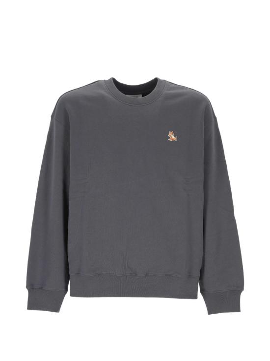 26FW 메종키츠네 긴팔 티셔츠 MRMJS14 KM03410585 DARK GREY