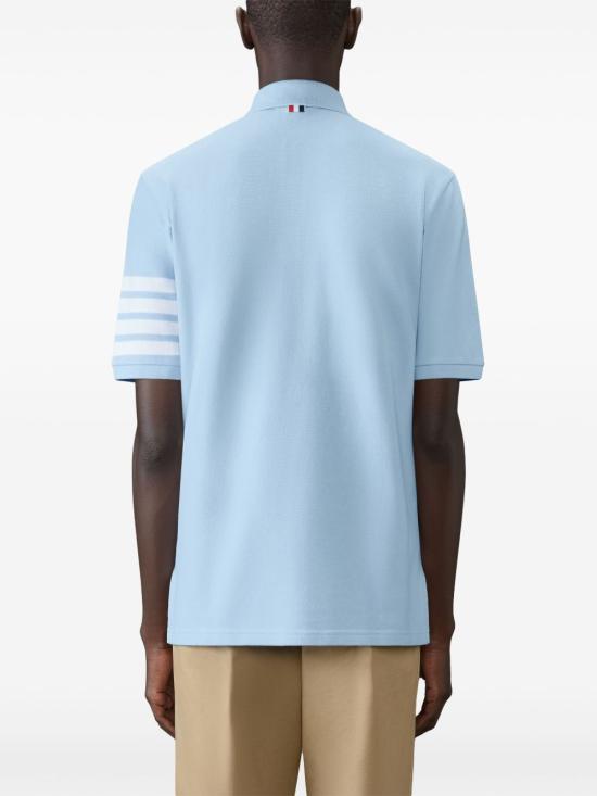 26FW 톰브라운 폴로 티셔츠 MJP136G 07976480 LIGHT BLUE - THOM BROWNE