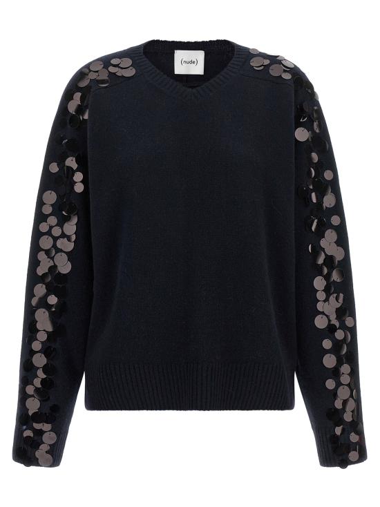  누드 스웨터 LD1101W2610007 BLACK