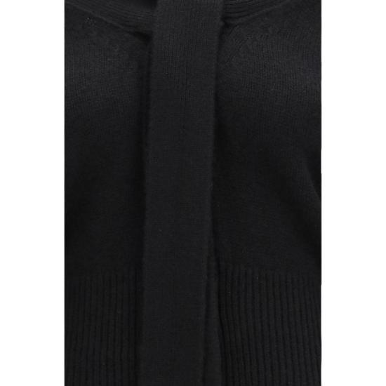 26FW 에르마노 설비노 가디건 ERD495N728IWN95708BB BLACK - ERMANNO SCERVINO
