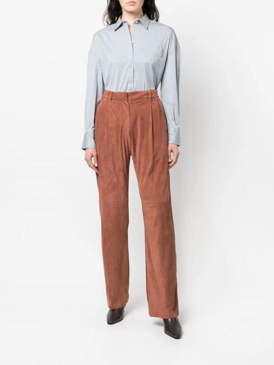  브루넬로 쿠치넬리 팬츠 01a012de 3ac0 748d 8f52 f937a890a0f1 BROWN - BRUNELLO CUCINELLI