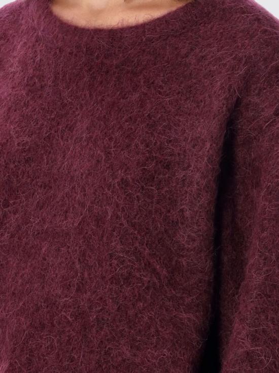 26FW 아메리칸 빈티지 스웨터 NIB18A CANNEBERGE Burgundy - AMERICAN VINTAGE