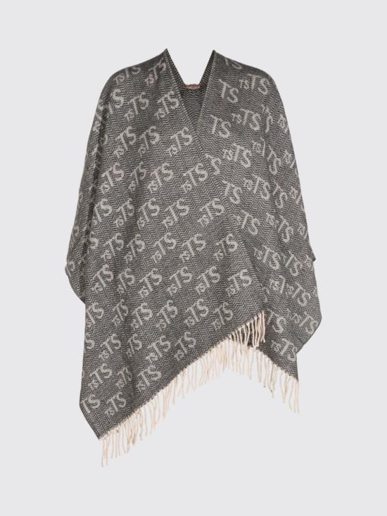 26FW 트윈셋 코트 262TA4330 13746 Black - TWINSET