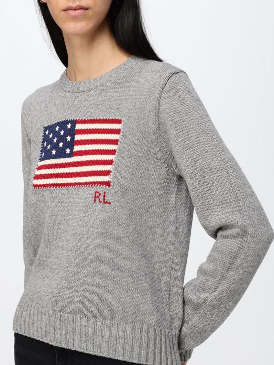26FW 폴로 랄프로렌 스웨터 211B28830 002 Grey - POLO RALPH LAUREN