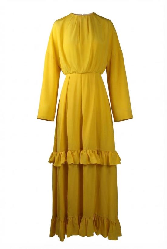  발렌티노 가라바니 원피스 01a0b0d8 7359 720f 843b f50d9bb46413 YELLOW - VALENTINO GARAVANI