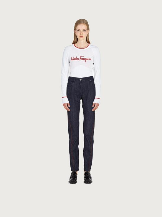  살바토레 페라가모 팬츠 01a0b0be 337b 7fc3 ad4a d1061060f1f5 NAVY - SALVATORE FERRAGAMO