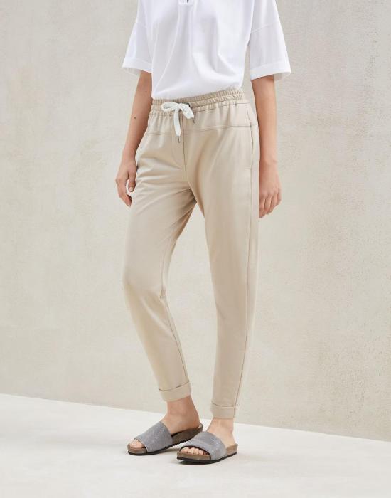  브루넬로 쿠치넬리 팬츠 01a05871 8466 7026 a267 87ac04cb9a46 BEIGE - BRUNELLO CUCINELLI