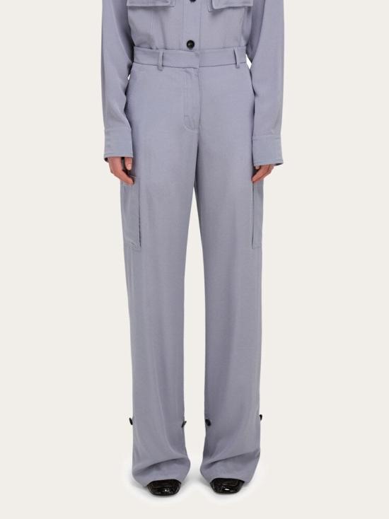  살바토레 페라가모 팬츠 01a0add7 7925 763d 8466 6b440ac185ff PURPLE - SALVATORE FERRAGAMO