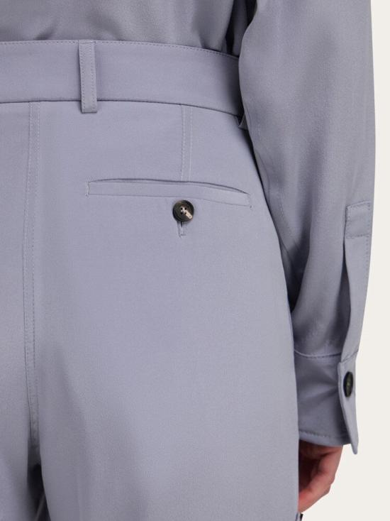  살바토레 페라가모 팬츠 01a0add7 7925 763d 8466 6b440ac185ff PURPLE - SALVATORE FERRAGAMO