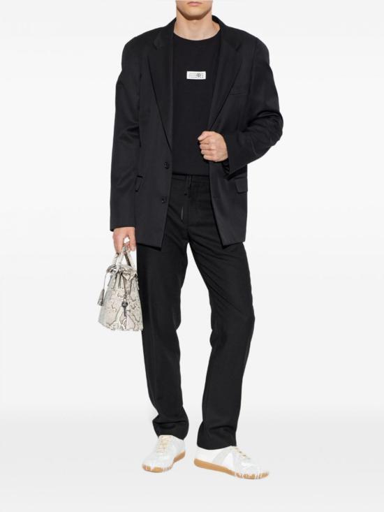 26FW MM6 메종마르지엘라 반팔 티셔츠 SH0NH0028M20258 900 Black - MM6 MAISON MARGIELA
