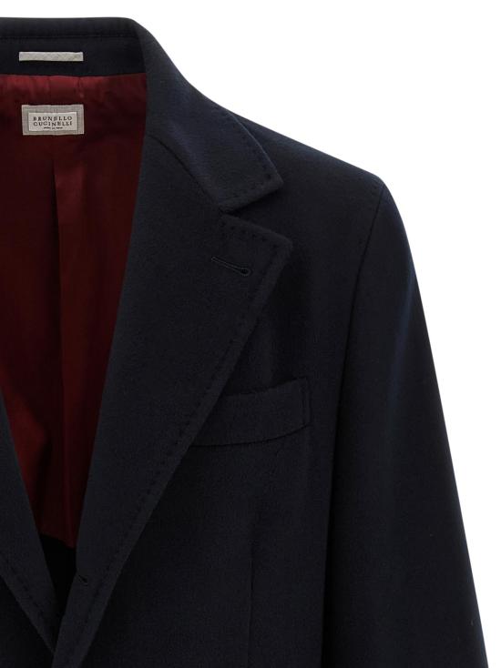 26FW 브루넬로 쿠치넬리 코트 BR343706BM BLUE - BRUNELLO CUCINELLI