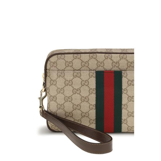 26FW 구찌 웹 스몰 크로스백 샌드 GG 캔버스 GUA006ZNFAGIJ8569BB BEIGE - GUCCI