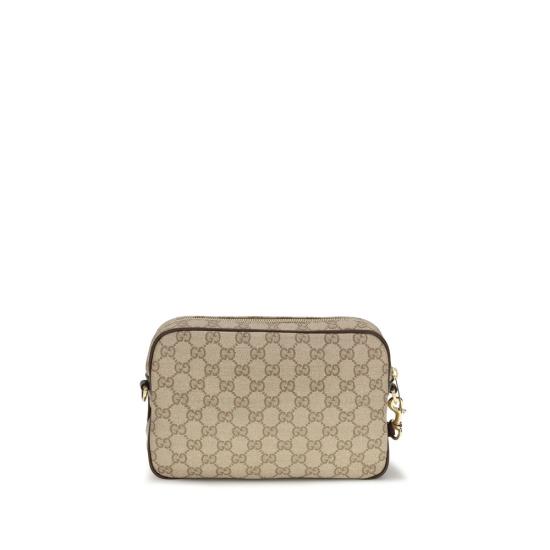 26FW 구찌 웹 스몰 크로스백 샌드 GG 캔버스 GUA006ZNFAGIJ8569BB BEIGE - GUCCI