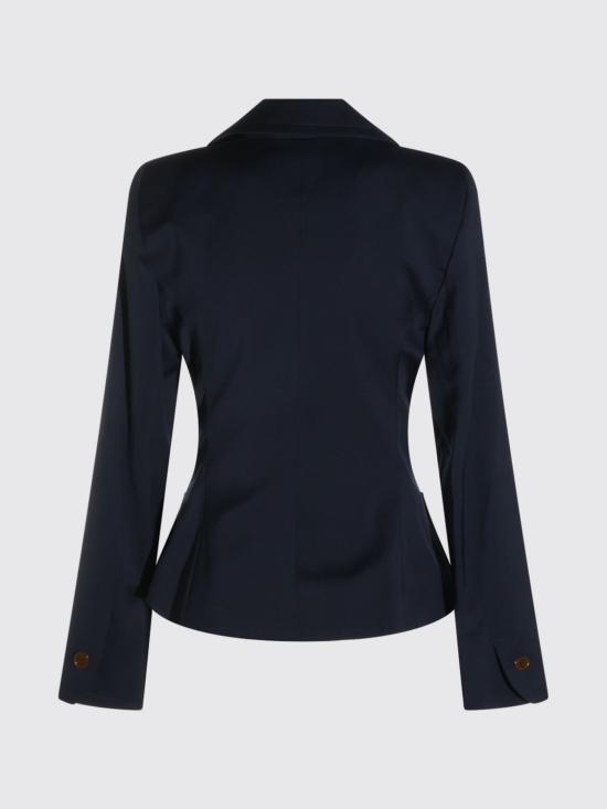 26FW 비비안웨스트우드 드렁큰 테일러드 자켓 1401006CW01IO K410 Navy - VIVIENNE WESTWOOD
