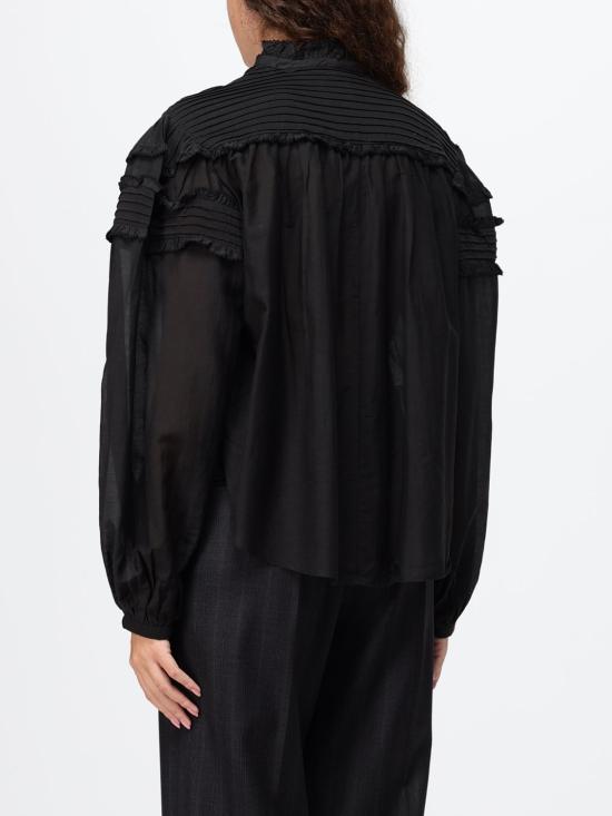 26FW 이자벨마랑에뚜왈 도안 블라우스 HT0914FBB3J04E 01BK Black - ISABEL MARANT ETOILE