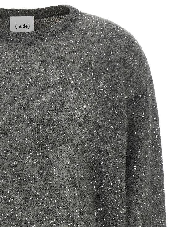  누드 스웨터 LD1101W2615305 CHARCOAL - NUDE
